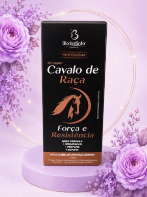 Kit Capilar Cavalo de Raça Forte