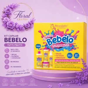 Kit Capilar tutti frutti da bebelo