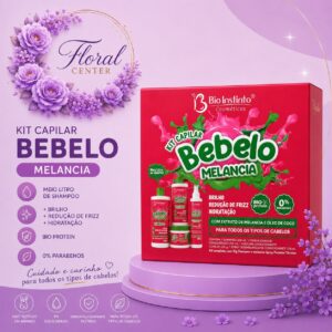 Kit Capilar da bebelo de Melancia