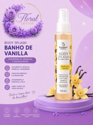 Body Splash Banho de Vanilla
