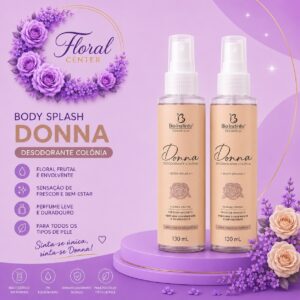 Body Splash Dona floral Amadeirado