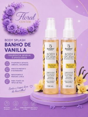 Body Splash Banho de Vanilla